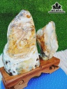 Tác Phẩm Đôi Đá Mã Não Cao 23 Ngang 22 (cm) 3,8kg
