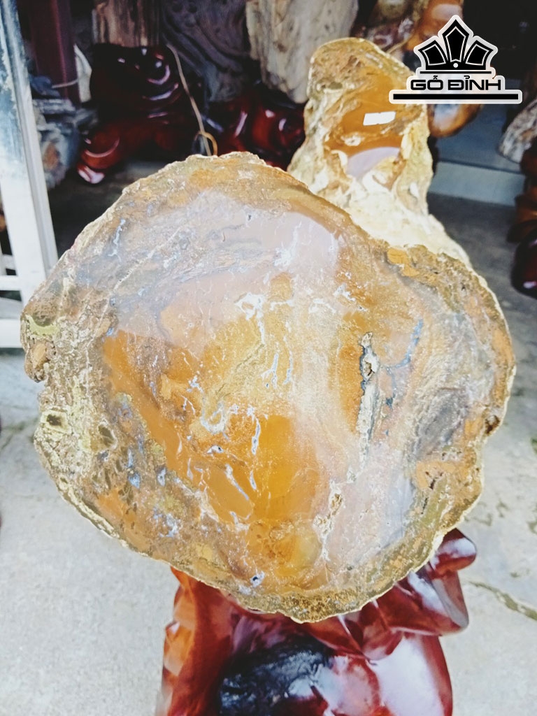 Tác Phẩm Gỗ Hóa Ngọc Cao 87 (cm) 80kg