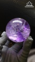 Bi Cầu Đá Thạch Anh Tím Đường Kính 51 (mm) 185,9gr