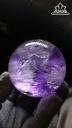 Bi Cầu Đá Thạch Anh Tím Đường Kính 51 (mm) 185,9gr