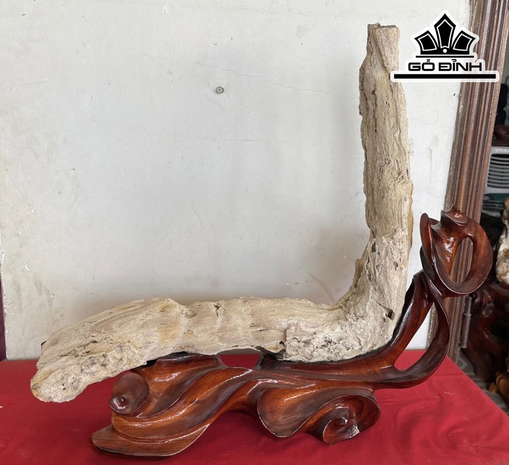 Tinh Thể Gỗ Hóa Thạch Cao 85 (cm) 9,8kg