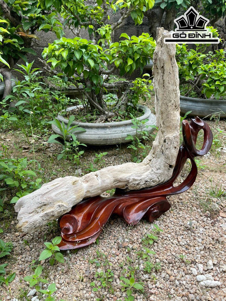 Tinh Thể Gỗ Hóa Thạch Cao 85 (cm) 9,8kg