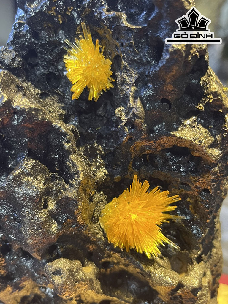 Bông Hoa Ưu Đàm Đá Trầm Tích Cao 31 (cm) 3,1kg