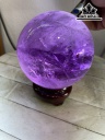 Bi Cầu Đá Thạch Anh Tím Đường Kính 12,5 (cm) 3kg