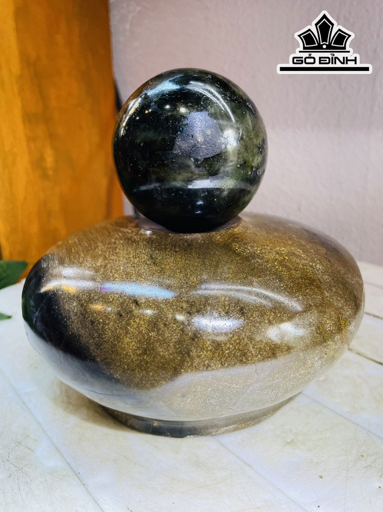 Chum Phú Quý Gỗ Hóa Thạch Cao 16 Đường Kính 16 (cm) 3,2kg