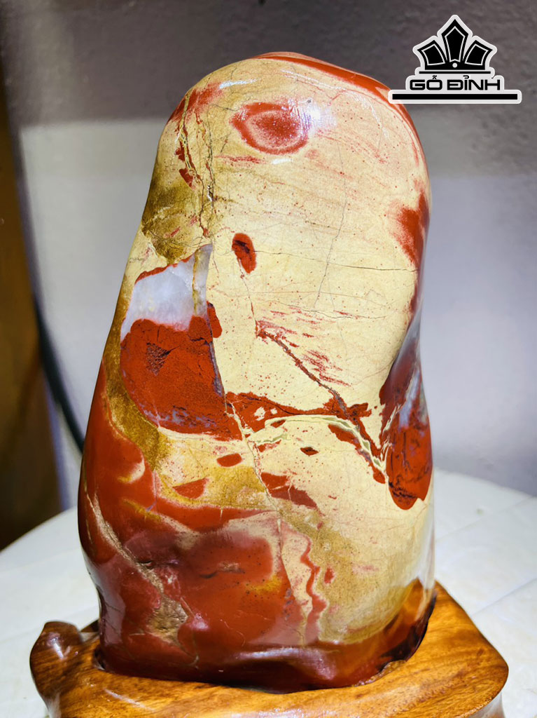 Tác Phẩm Đá Jasper Cao 24 Rộng 12 (cm) 1,8kg