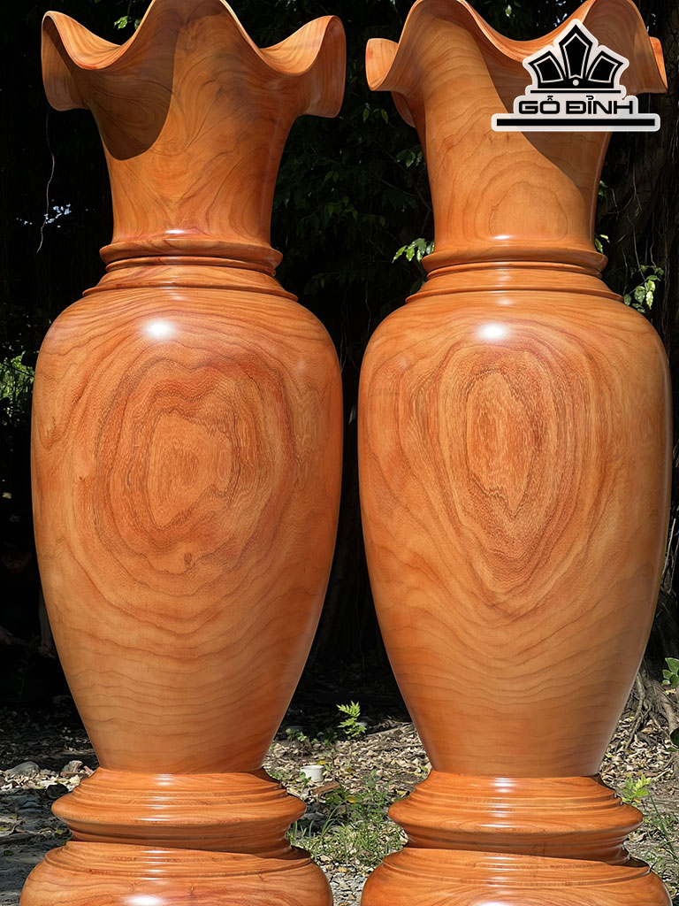 Lục Bình Gỗ Hương Cao 170 Đường Kính 52,5 (cm)