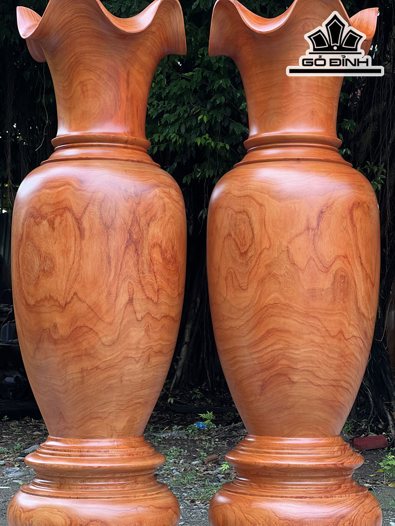 Lục Bình Gỗ Hương Cao 180 Đường Kính 54 (cm)