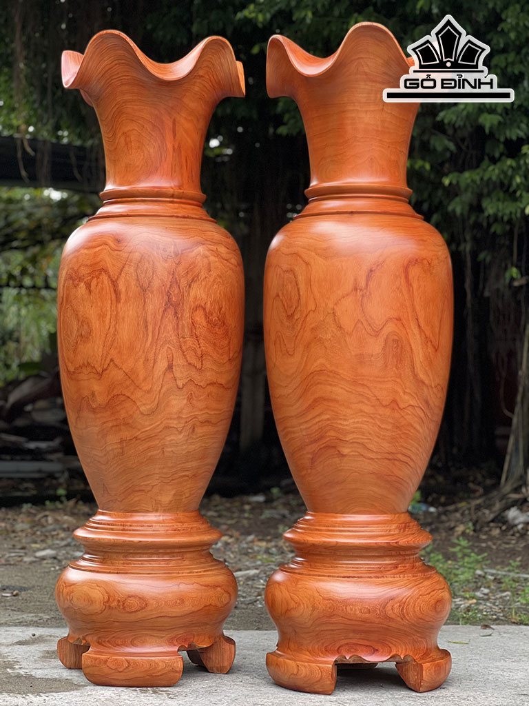 Lục Bình Gỗ Hương Cao 180 Đường Kính 54 (cm)