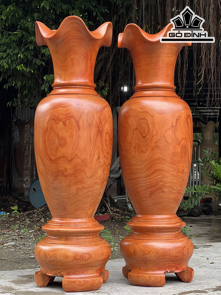 Lục Bình Gỗ Hương Cao 180 Đường Kính 54 (cm)