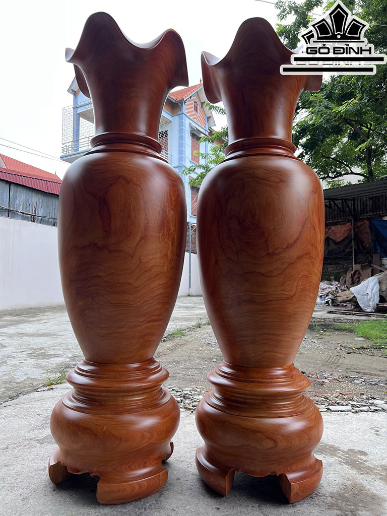 Lục Bình Gỗ Hương Cao 180 Đường Kính 54 (cm)