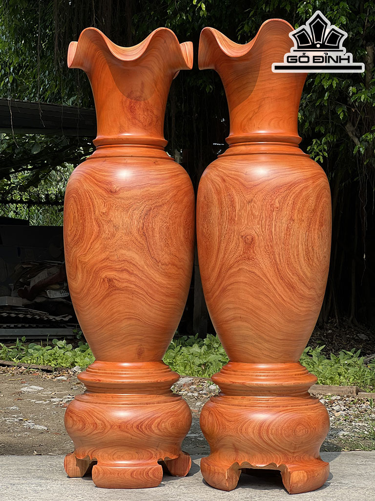 Lục Bình Gỗ Hương Cao 200 Đường Kính 60 (cm)