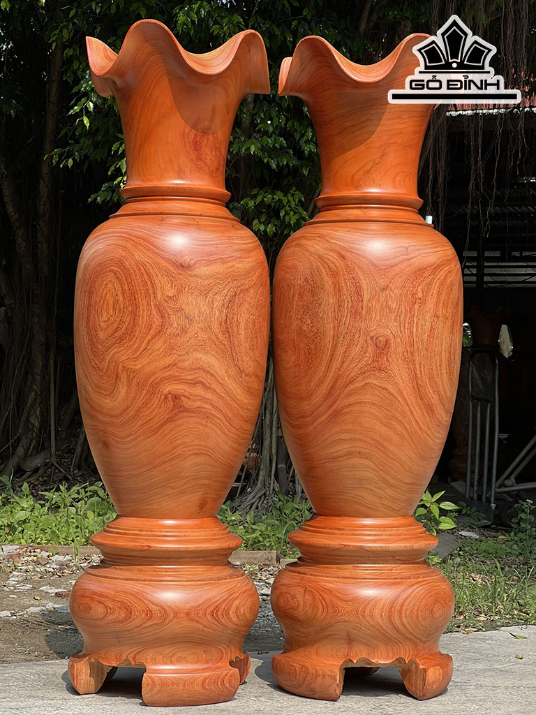 Lục Bình Gỗ Hương Cao 200 Đường Kính 60 (cm)