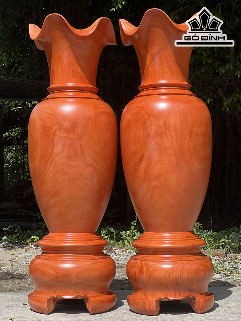 Lục Bình Gỗ Hương Cao 200 Đường Kính 64 (cm)