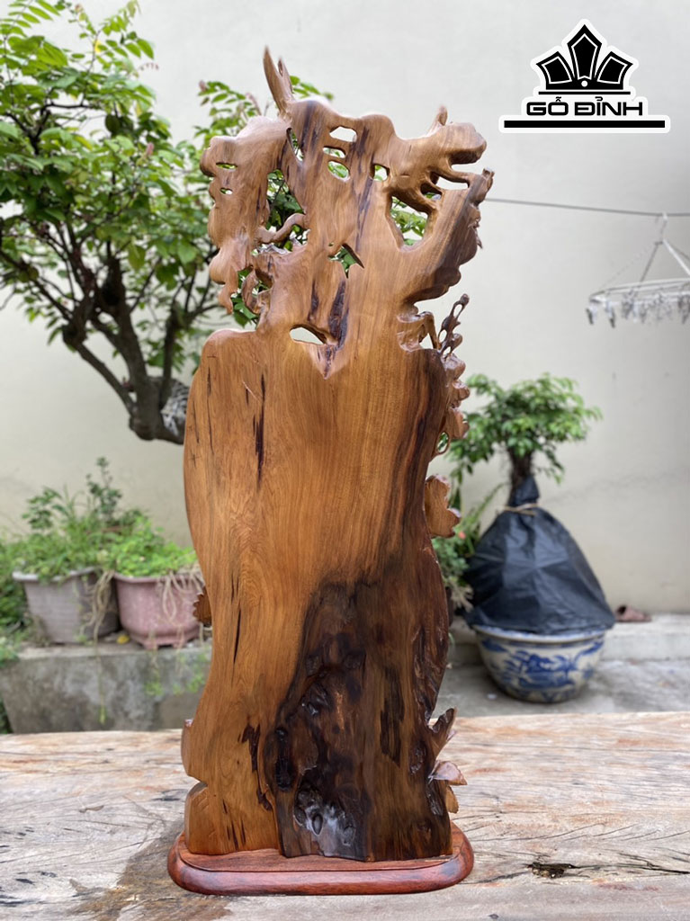 Cuốn Thư Mai Trĩ Gỗ Bách Xanh Cao 83 Ngang 30 Sâu 13 (cm)