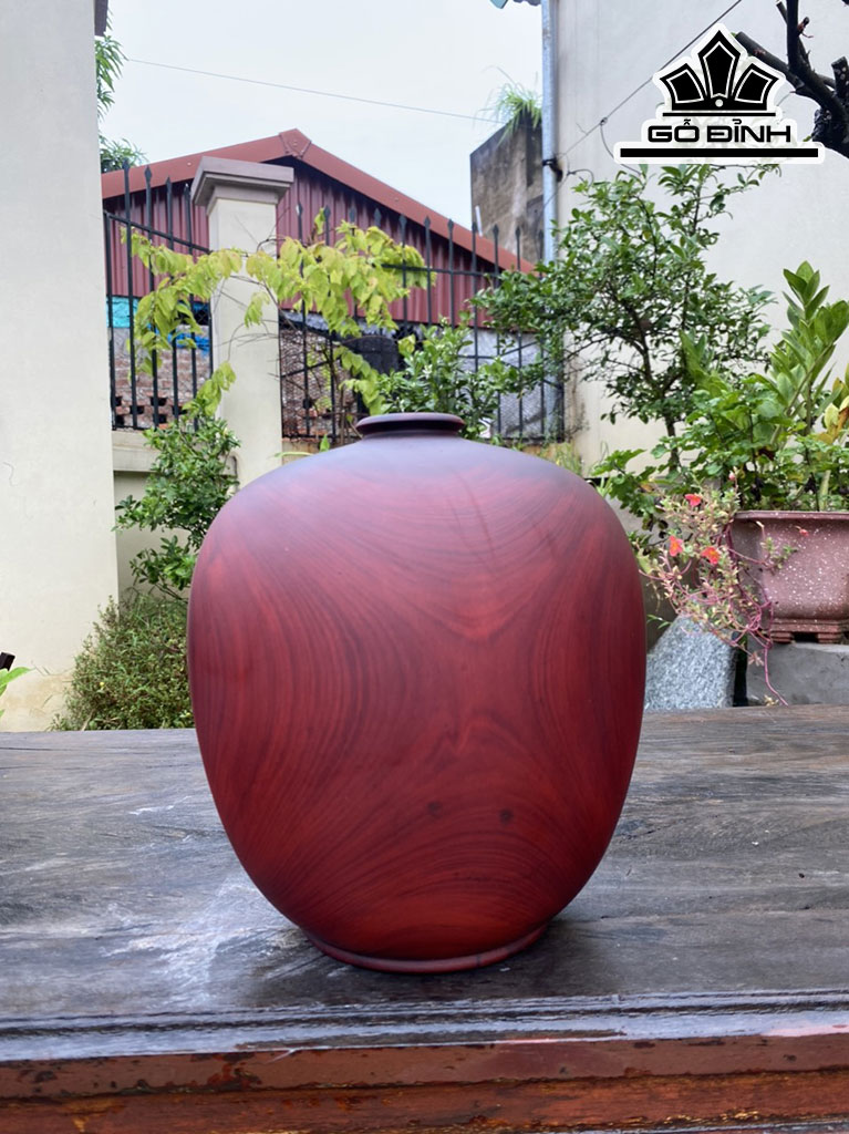 Chum Phú Quý Gỗ Tử Đàn Cao 25 Đường Kính 21 (cm)