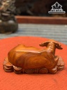 Tượng Trâu Gỗ Hương Cao 11 Ngang 25 Sâu 12 (cm)