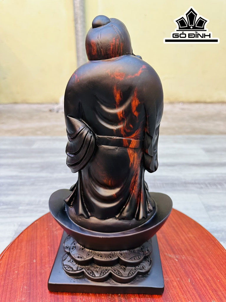 Cụ Thương Gia Gỗ Trắc Cao 37 Ngang 18 Sâu 12 (cm)