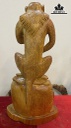 Tượng Khỉ Gỗ Hương Cao 45 Ngang 25 Sâu 18 (cm)