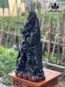 Tượng Nhất Long Gỗ Mun Sừng Cao 65 Ngang 33 Sâu 18 (cm)