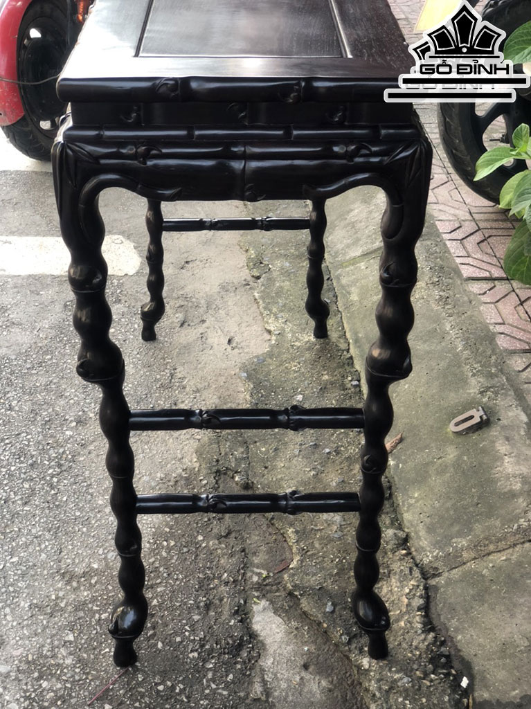 Bàn Trúc Gỗ Trắc Cao 86 Ngang 94 Sâu 38 (cm)