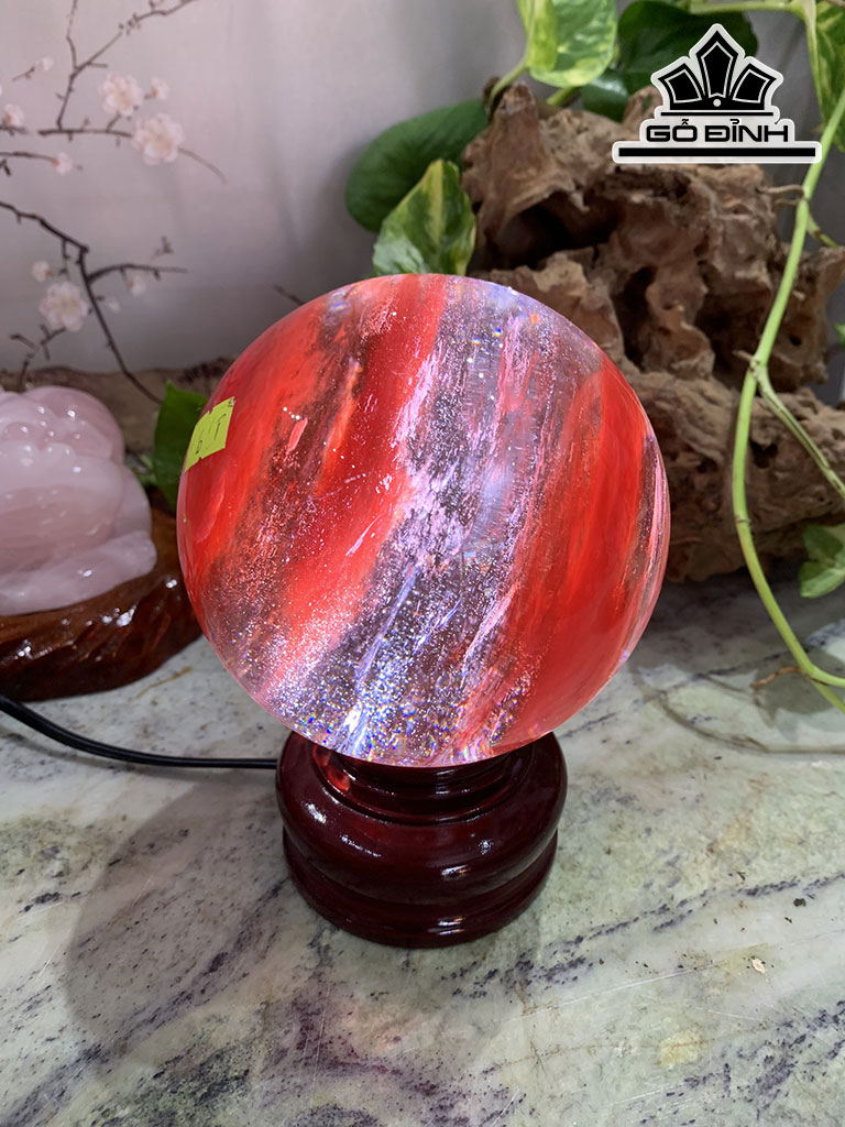 Bi Cầu Đá Obsidian Đường Kính 13 (cm) 1,9kg