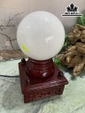 Bi Cầu Đá Thạch Anh Trắng Đường Kính 13 (cm) 3,3kg