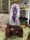 Động Đá Thạch Anh Tím Cao 42 Ngang 20 Sâu 18 (cm) 19,58kg