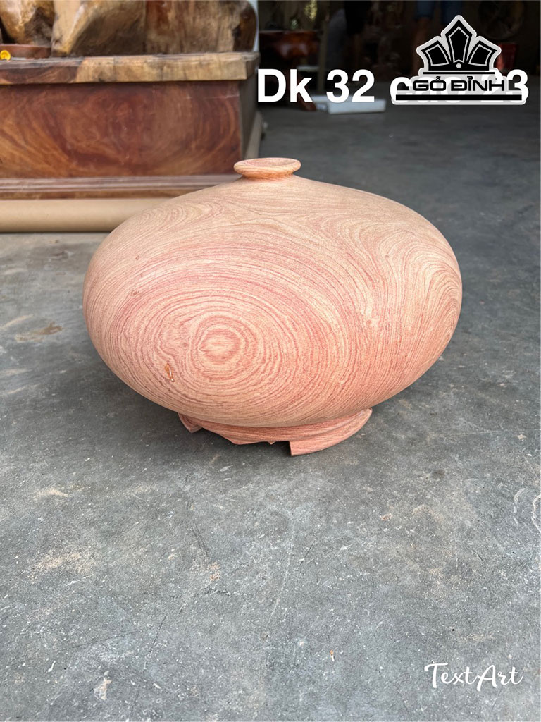 Chum Phú Quý Gỗ Hương Cao 23 Đường Kính 32 (cm)