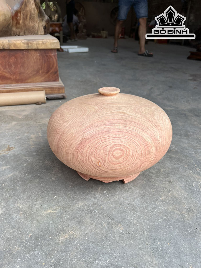 Chum Phú Quý Gỗ Hương Cao 23 Đường Kính 32 (cm)