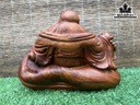 Tượng Phật Di Lặc Gỗ Sưa Cao 15 Ngang 21 Sâu 11,5 (cm)