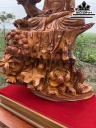 Tượng Phật Tổ Tọa Thiền Gỗ Hương Cao 80 Ngang 42 Sâu 30 (cm)