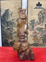Tượng Đạt Ma Sư Tổ Gỗ Sưa Cao 66 Ngang 30 Sâu 22 (cm)