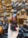 Tượng Tùy Duyên Gỗ Trắc Cao 15 Ngang 6 Sâu 6 (cm)