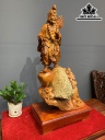 Tượng Tế Công Gỗ Hương Cao 78 Ngang 40 Sâu 26 (cm)