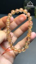 Vòng Tay Đá Thạch Anh Tóc Nâu Đường Kính Hạt 7,6 (cm) 14,8g