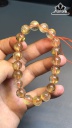 Vòng Tay Đá Thạch Anh Tóc Nâu Đường Kính Hạt 7,6 (cm) 15,1g