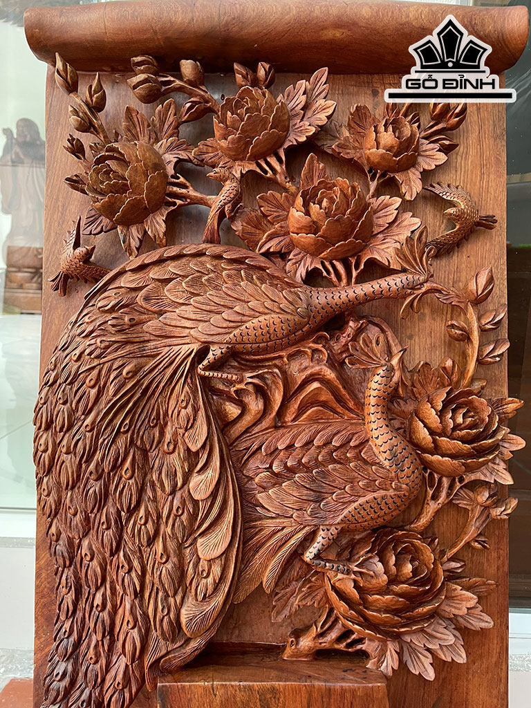 Đốc Lịch Gỗ Hương Cao 83 Ngang 41 Sâu 8 (cm)