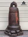 Tượng Đạt Ma Giác Ngộ Gỗ Trắc Cao 41 Ngang 23 Sâu 22 (cm)