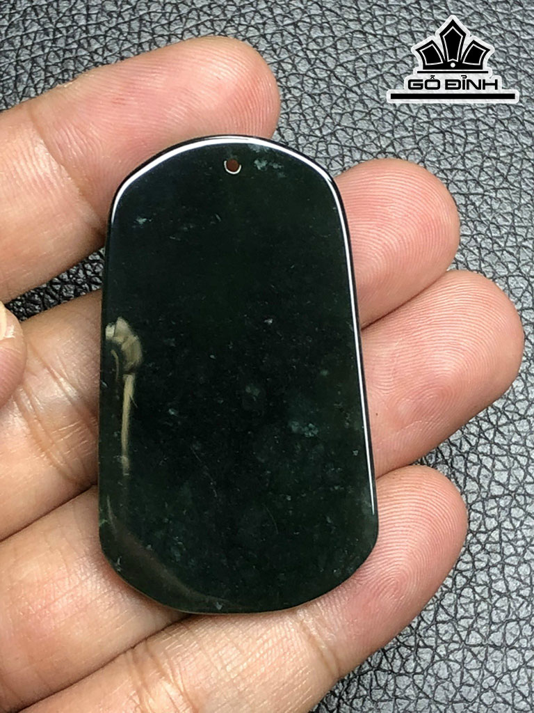 Mặt Dây Chuyền Gà Trống Đá Cẩm Thạch Cao 50,8 Ngang 29 Sâu 6,3 (mm) 14gr