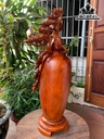 Bình Tùng Gỗ Hương Lục Hạc Cao 62 Ngang 48 Sâu 19 (cm)
