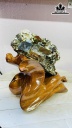 Tinh Thể Đá Pyrite Cao 22 Rộng 18 (cm) 3kg Luôn đế