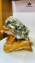 Tinh Thể Đá Pyrite Cao 22 Rộng 18 (cm) 3kg Luôn đế