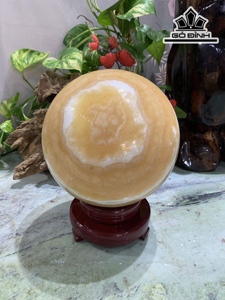 Bi Cầu Đá Ngọc Hoàng Long Đường Kính  16 (cm) 7kg