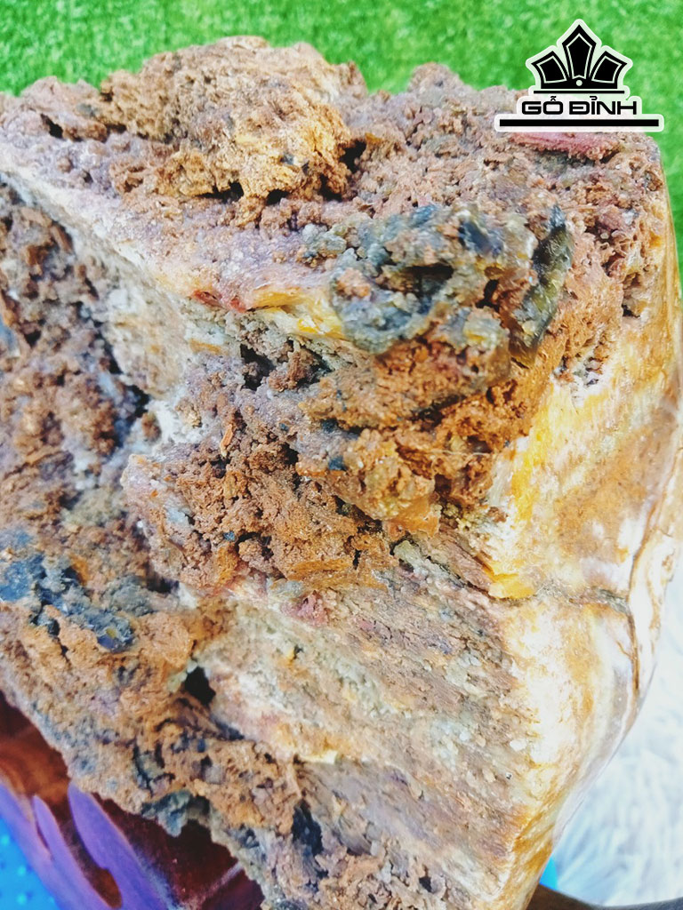 Tác Phẩm Gỗ Hóa Thạch Cao 32 Ngang 7 Sâu 32 (cm) 5kg