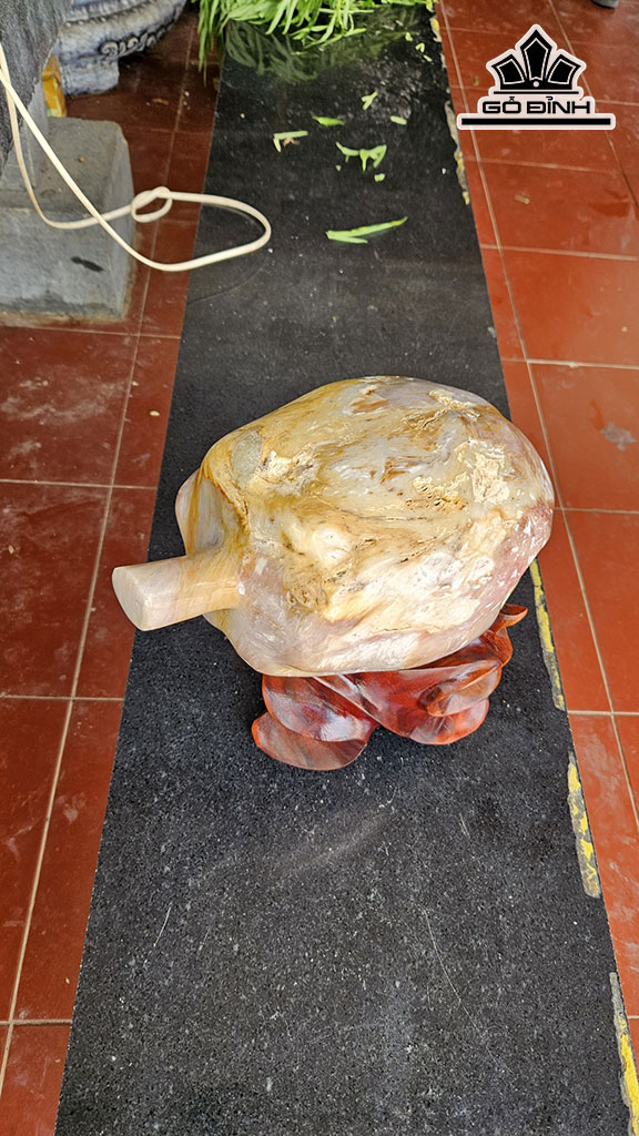 Quả Đu Đủ Gỗ Hóa Ngọc Cao 36 (cm) Dài 30 (cm) 14 kg