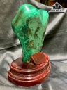 Tác Phẩm Đá Malachite Cao 17 Ngang 11.5(cm) 2,058kg