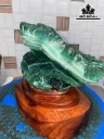 Tác Phẩm Đá Malachite Cao 17 Ngang 20 (cm) 4,3kg