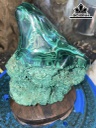 Tác Phẩm Đá Malachite Cao 21 Ngang 14(cm)2kg