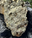 Tác Phẩm Đá Pyrite Cao 22 Ngang18(cm) 0,8kg
